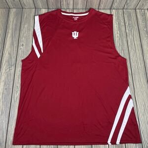 IU‎ Indiana Hoosier ProEdge Men Sleeveless Athletic Shirt Gym Workout Sz 2XL